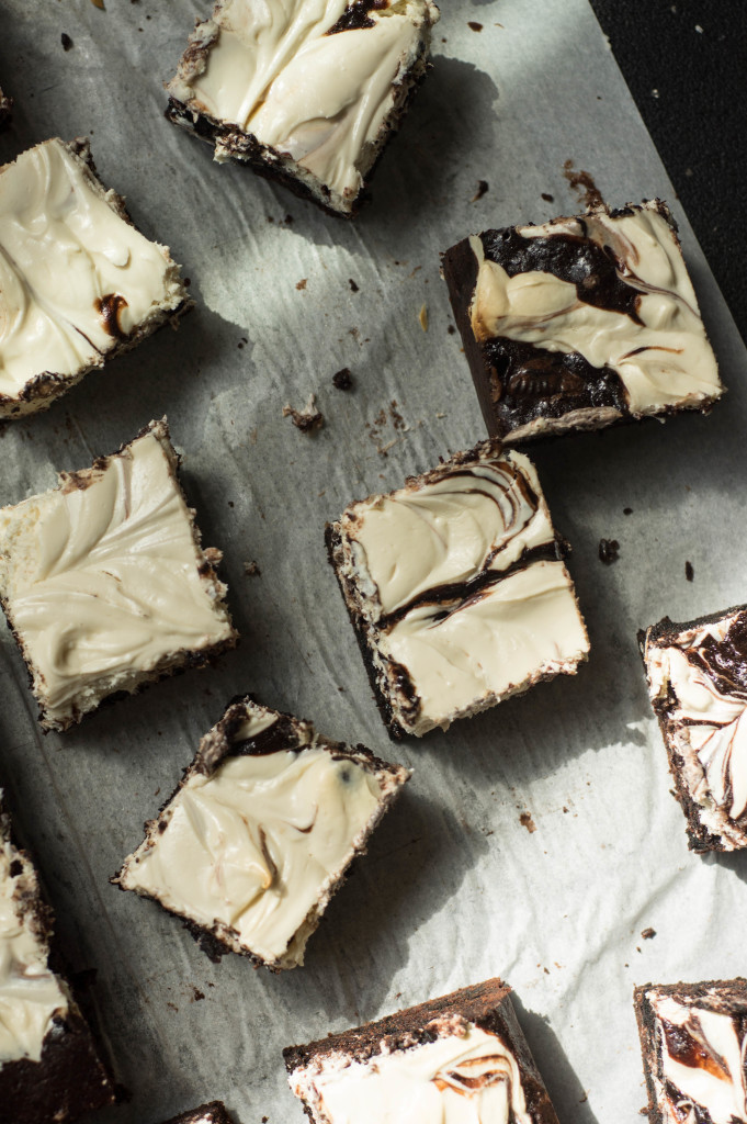 I love these Oreo Cream Cheese Brownies!