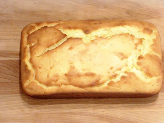 Lighter Lemon Pound Cake