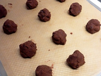 making cookie 5