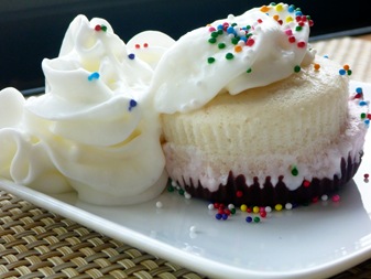 Black Bottom Ice Cream Cupcakes