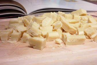 chopped white chocolate 1