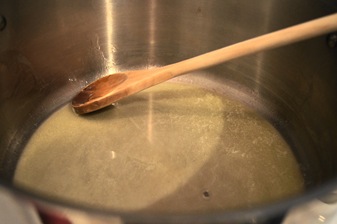 Butter in pot 3