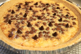 Magic Pie - just like magic cookie bars but in a pie form!