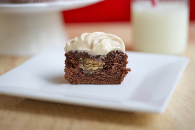 Chocolate Peanut Butter Cupcakes