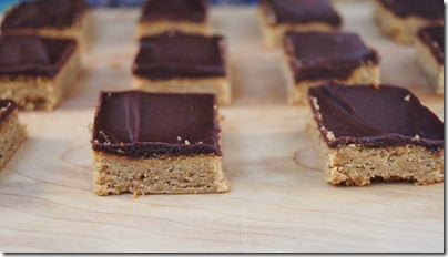 Peanut Butter Cookie Bars with Chocolate Ganache 23