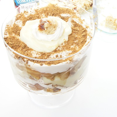 Caramel Apple Cake Trifle