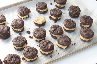Peanut Butter Cup Cookie Dough Brownie Bites 2