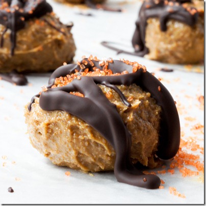 Spiced Cookie Butter Truffles