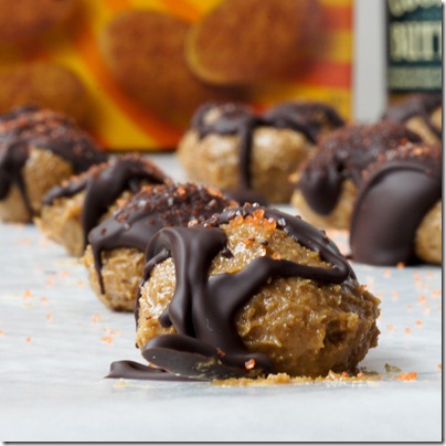 Spiced Cookie Butter Truffles