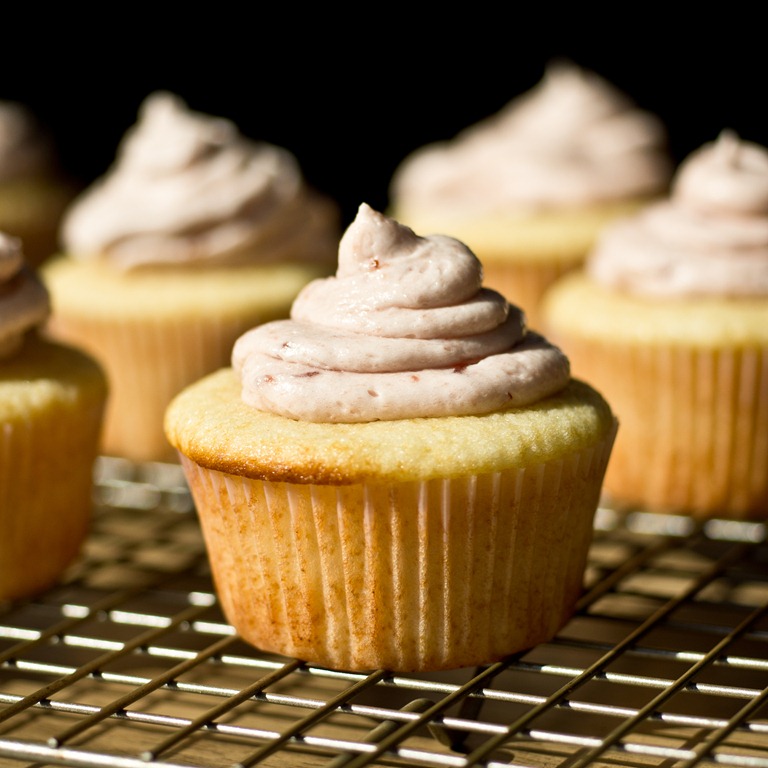 Strawberry Shortcake Cupcakes