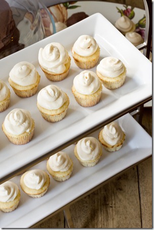 Mini Lemon Cupcakes