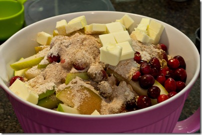 Winter Fruit Crisp {Gluten-free}
