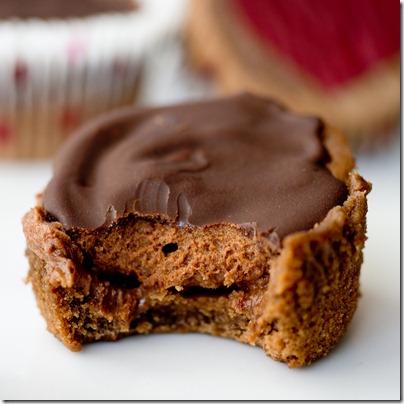 Triple Chocolate Cheesecake Cupcakes