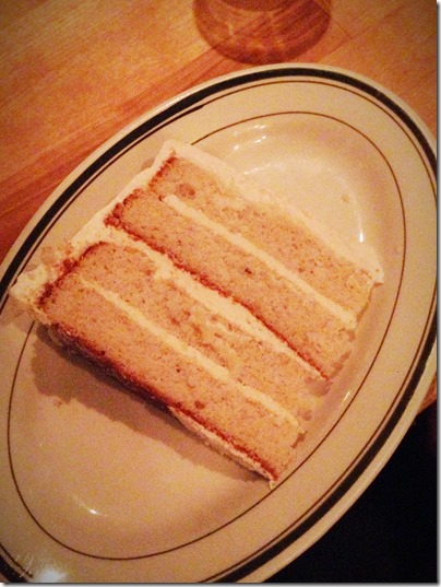 Vanilla Bean Layer Cake with Whipped Strawberry Cream Cheese Frosting