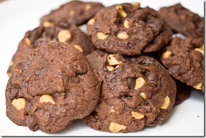 Double Chocolate Peanut Butter Cookies from Keep It Sweet Desserts