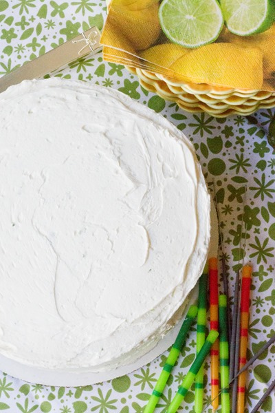 Margarita Birthday Cake - the prefect summer celebration cake