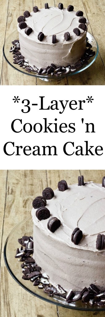 Amazing Cookies n Cream Layer Cake