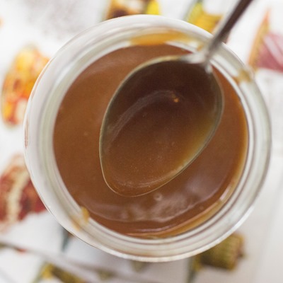 Homemade PEANUT BUTTER Caramel Sauce! new favorite ice cream topping