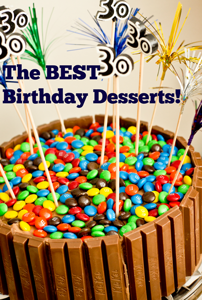 The Best Birthday Desserts