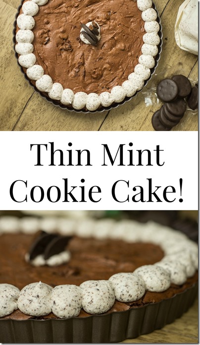 Thin Mint Cookie Cake