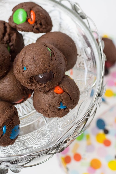 These big chocolatey MEGA M&M cookies will cure any craving