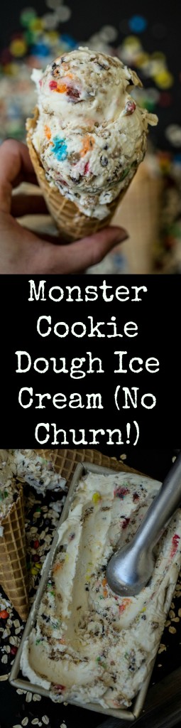 monster cookie dough ice cream!!!!!