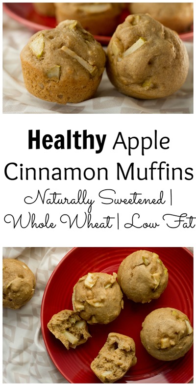 Really Good Healthy Apple Cinnamon Muffins