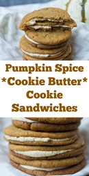 Pumpkin Spice Cookie Butter Cookies DREAMY