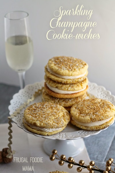 Sparkling Champagne Cookie-wiches