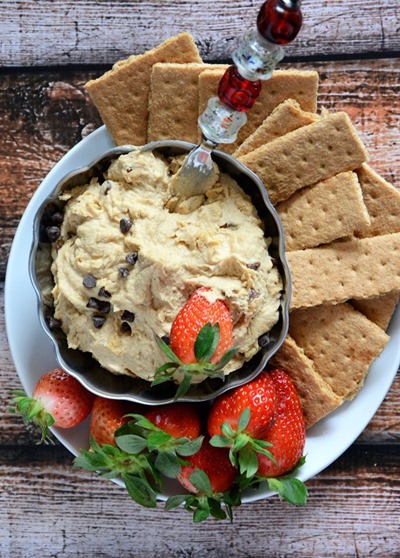 Skinny Cookie Dough Dip from With Salt and Whit