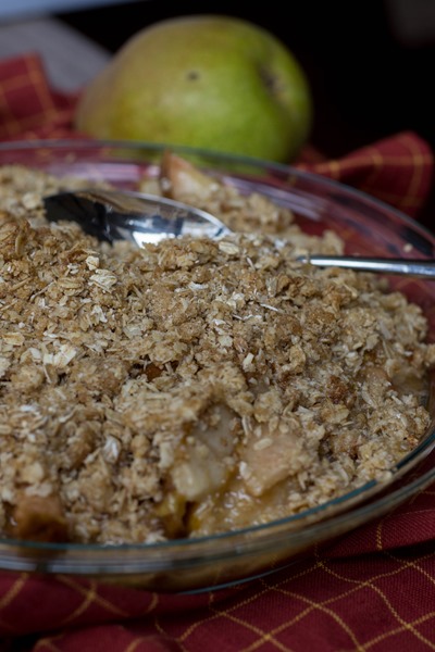 Brown Sugar Caramel Pear Crisp <- new go-to winter treat