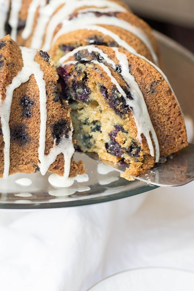 INCREDIBLE blueberry cake! 