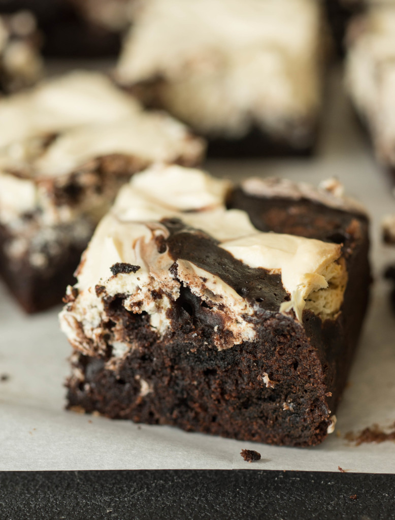 Oreo Cream Cheese Brownies!