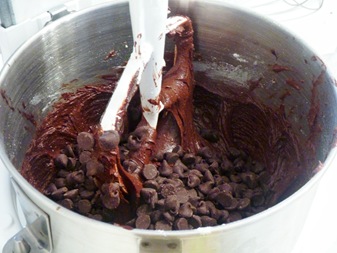add chocolate chips