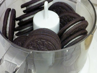 oreos in food processor