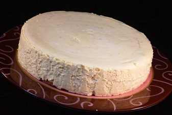 Light-as-Air Banana Cheesecake (low fat and gluten-free)