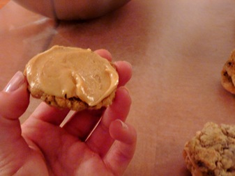 spread peanut butter