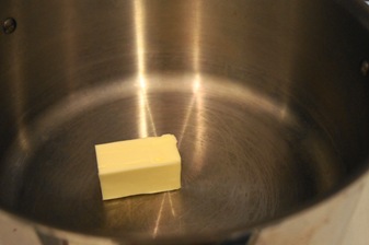 Butter in pot 1