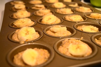 Healthy Banana Corn Muffin Bites