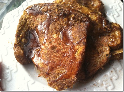 pumpkin french toast