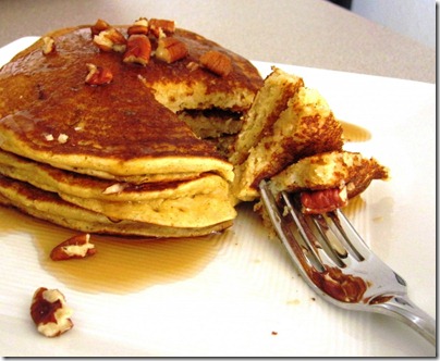 pumpkin pancakes from the spiffy cookie