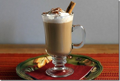 slow cooker maple pumpkin spice lattes