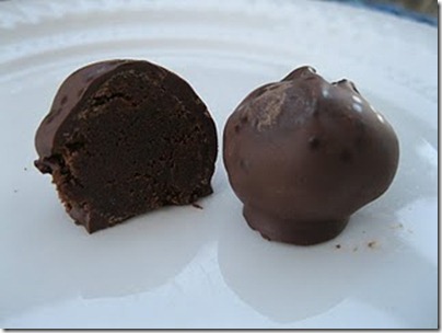 vegan pumpkin truffles