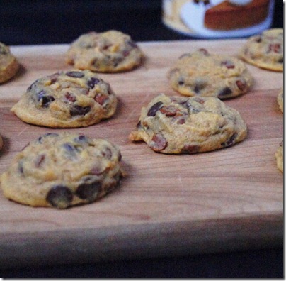 Cinnamon & Chocolate Chip Pumpkin Cookies 5