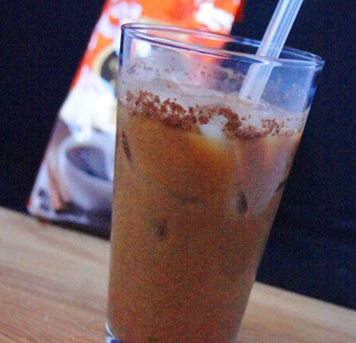 skinny mocha pumpkin spice iced coffee 12