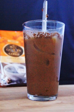 skinny mocha pumpkin spice iced coffee 7