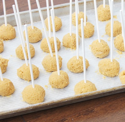 Pumpkin Pie Cookie Dough Truffle Pops 1