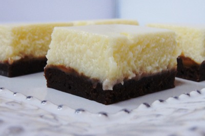 Salted Caramel and Brownie Cheesecake Bars 14