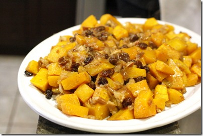 slow cooker butternut squash and apples (what megans making)