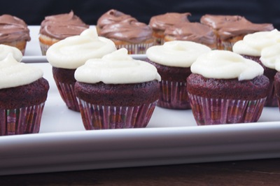 Mini Red Velvet Cupcakes with Mascarpone Frosting 7